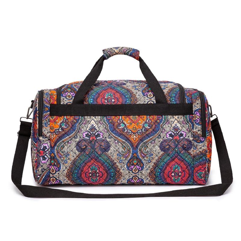 Boho Weekender Laukku Canvas Travel Duffel