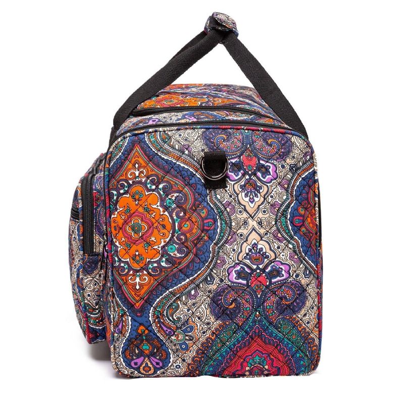 Boho Weekender Laukku Canvas Travel Duffel