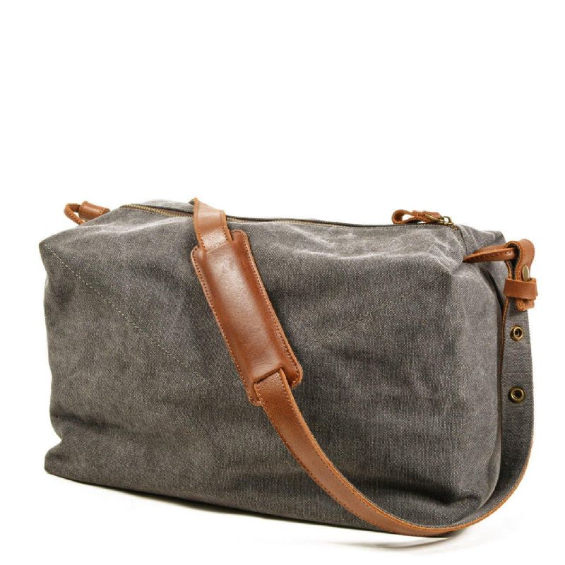 Canvas Crossbody Messenger Bag Miesten