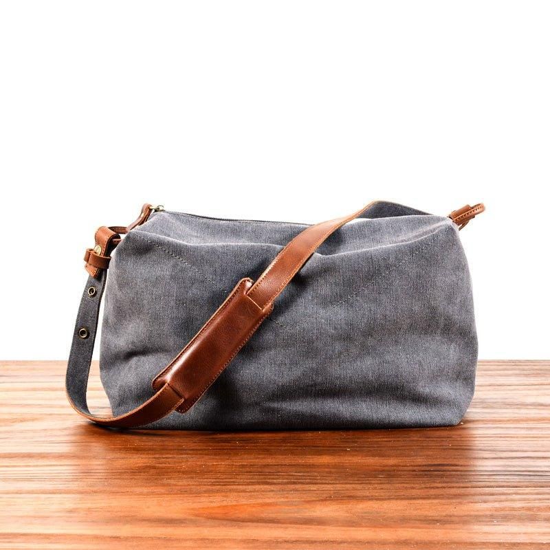 Canvas Crossbody Messenger Bag Miesten