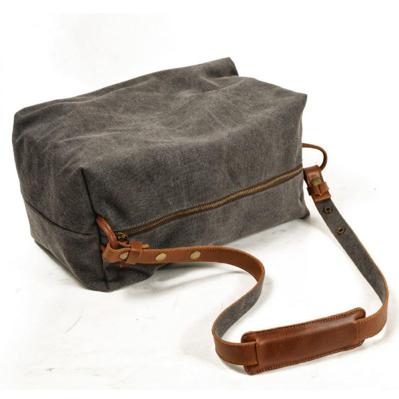 Canvas Crossbody Messenger Bag Miesten