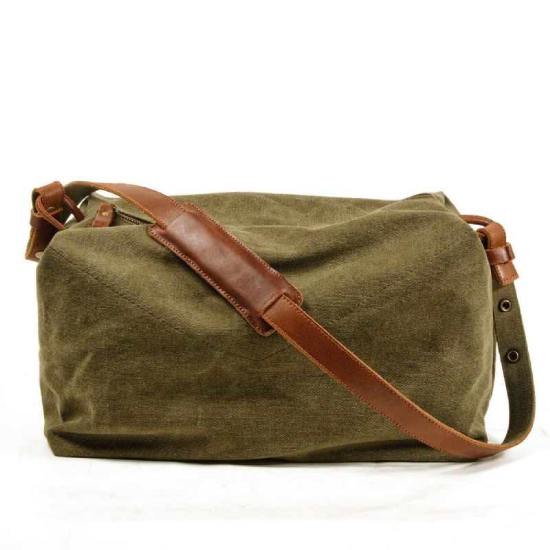 Canvas Crossbody Messenger Bag Miesten