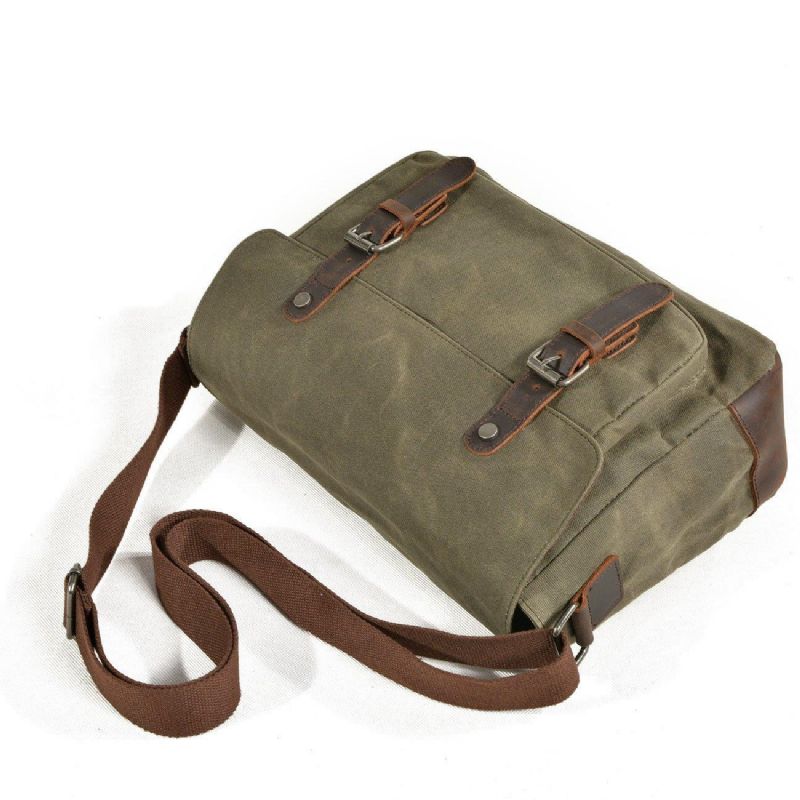 Canvas Miesten Messenger Bag Crossbody