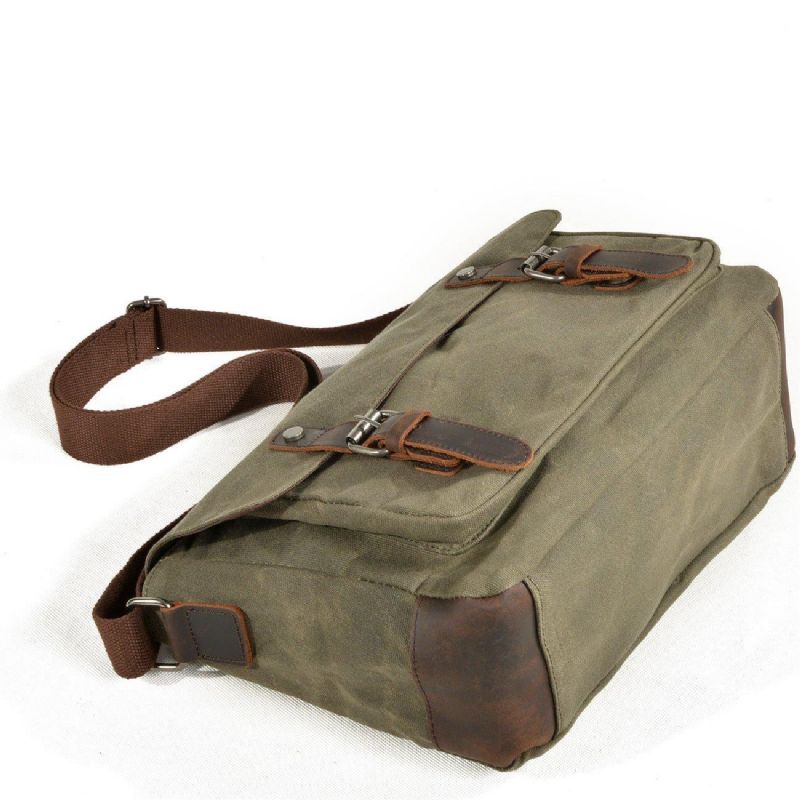 Canvas Miesten Messenger Bag Crossbody