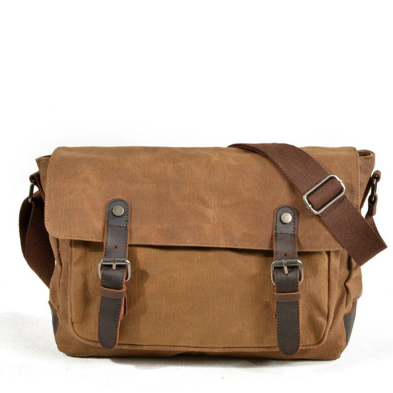 Canvas Miesten Messenger Bag Crossbody