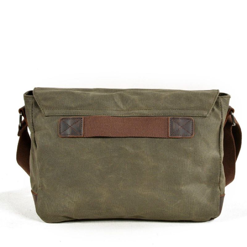 Canvas Miesten Messenger Bag Crossbody