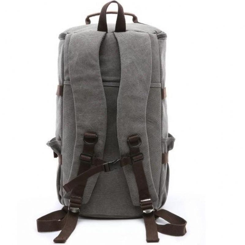 Canvas Reppu Vintage Suuri Koulu Duffel