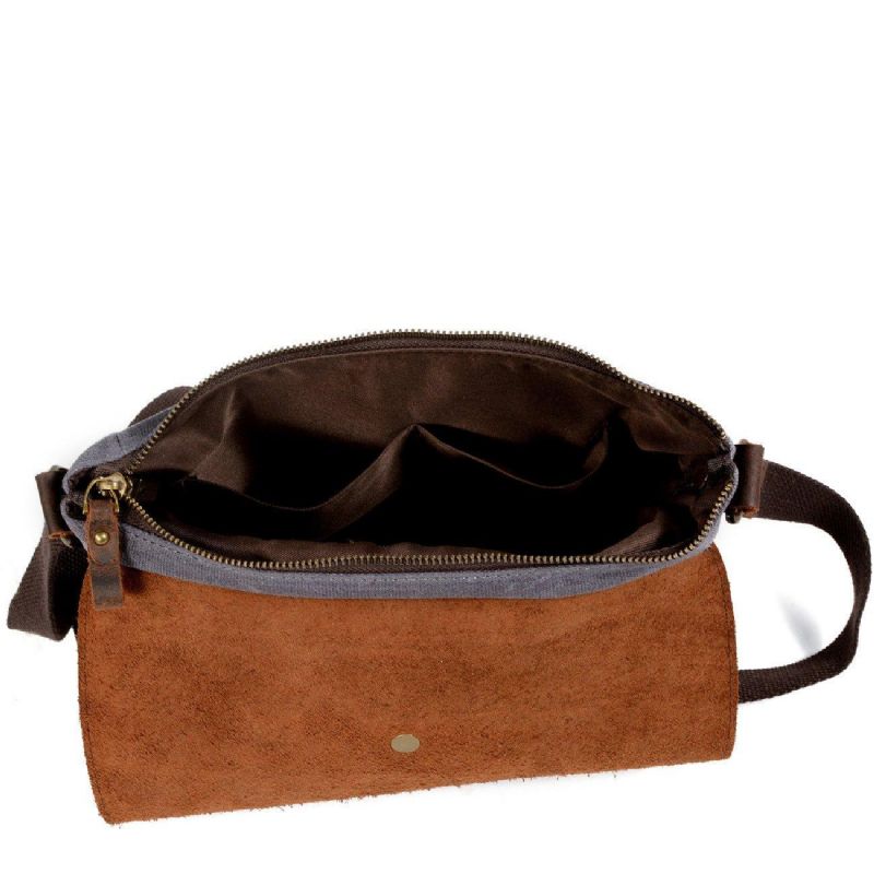 Crossbody Canvas Messenger Bag Miehelle