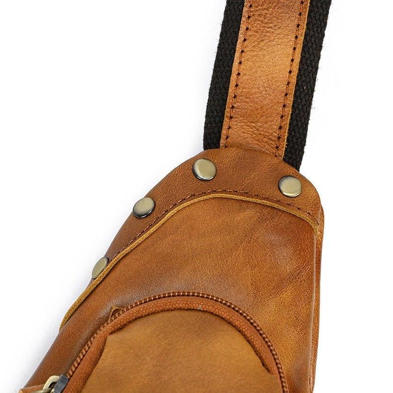 Lehmännahkainen Nahkainen Cross Body Sling Bag