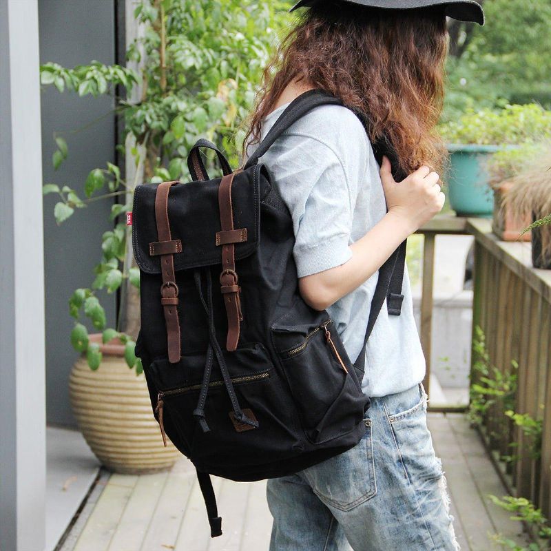 Miesten 21l Vintage Canvas -reppu