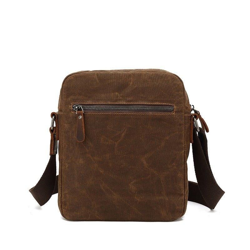 Pieni Canvas Crossbody Messenger Bag Miehelle