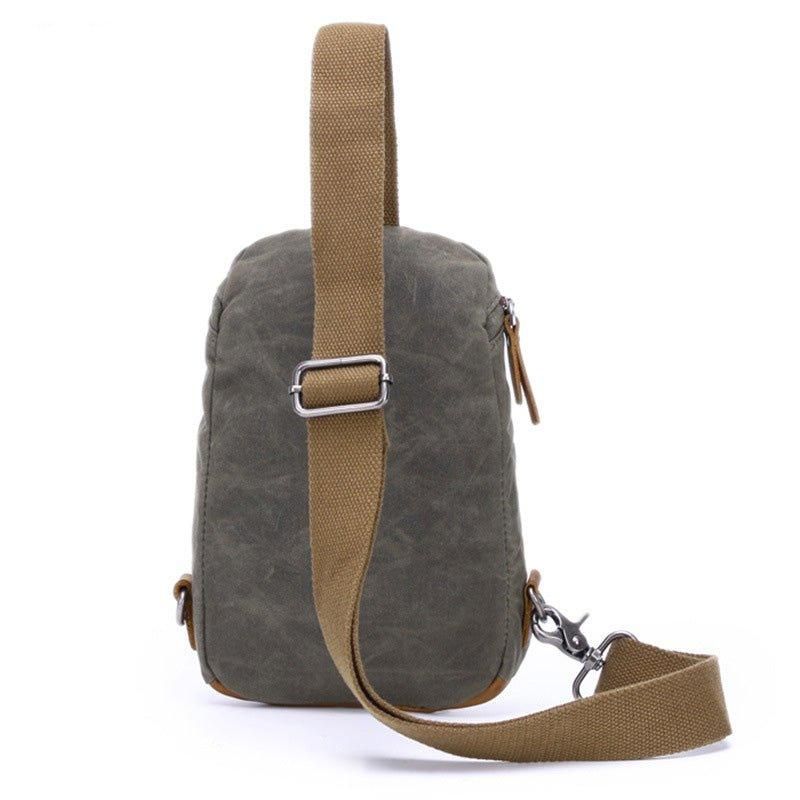 Vahattu Canvas Crossbody Laukku