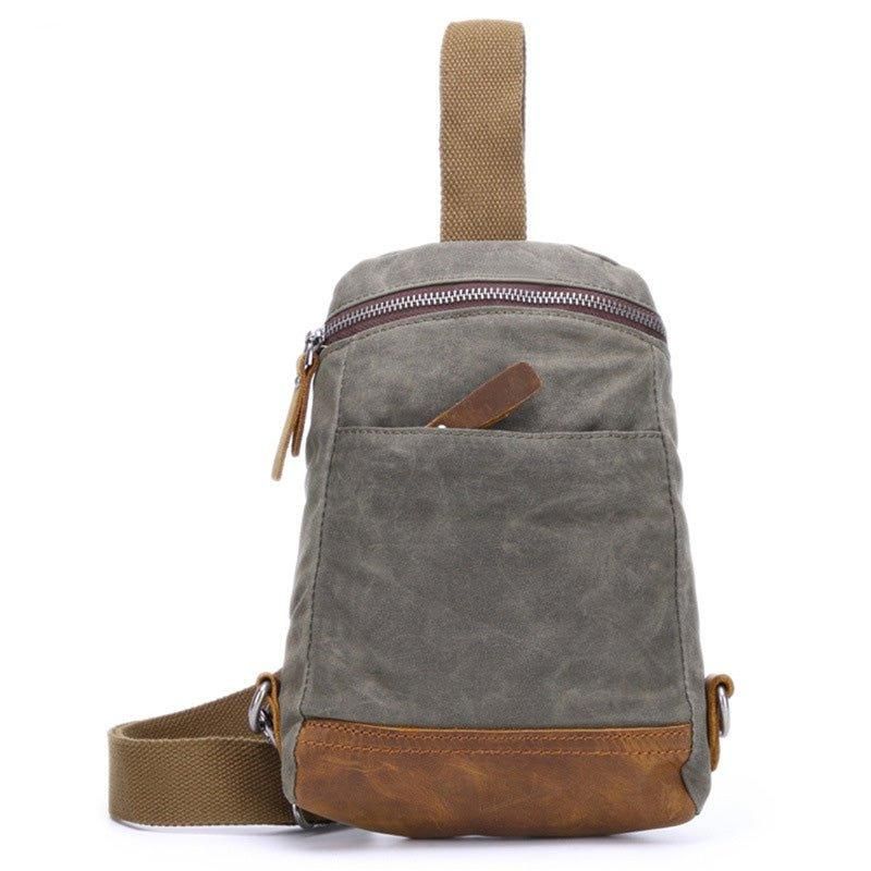 Vahattu Canvas Crossbody Laukku