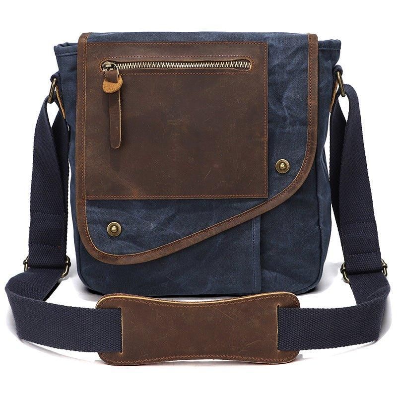 Vahattu Canvas Messenger Bag Pieni