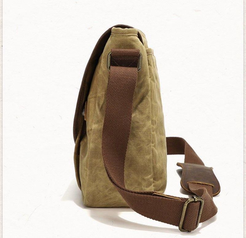 Vahattu Canvas Messenger Bag Pieni