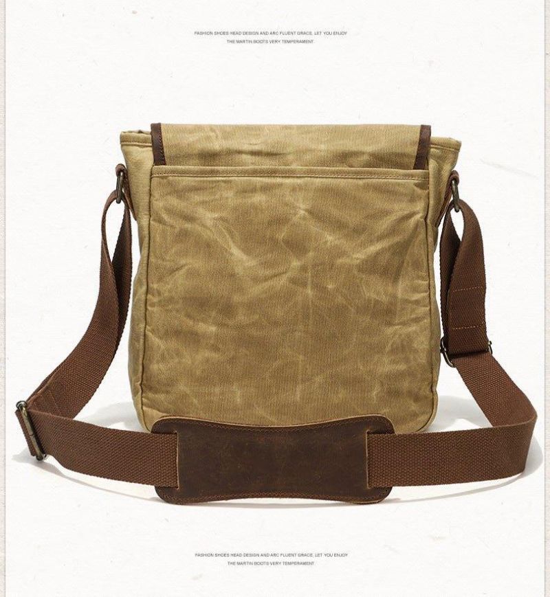 Vahattu Canvas Messenger Bag Pieni