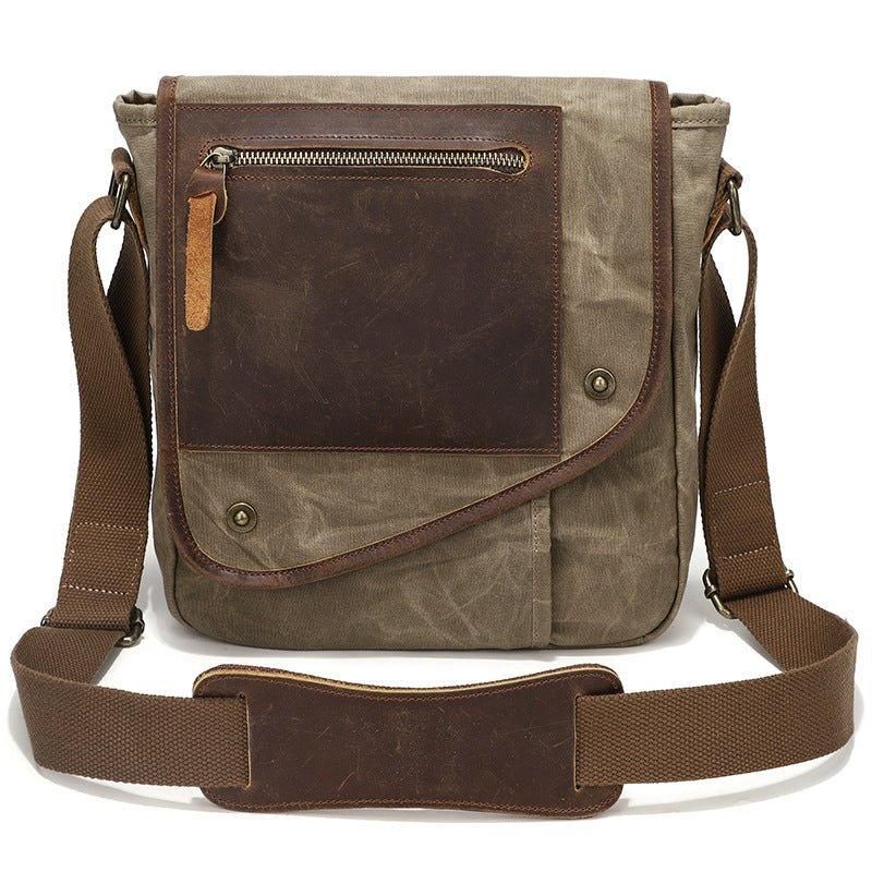 Vahattu Canvas Messenger Bag Pieni