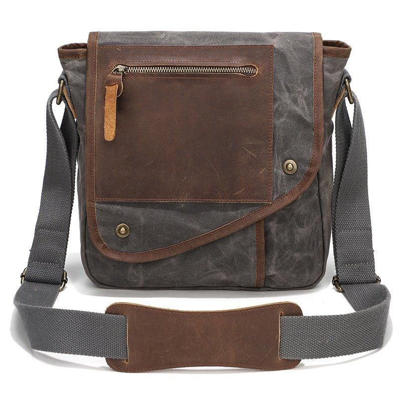 Vahattu Canvas Messenger Bag Pieni