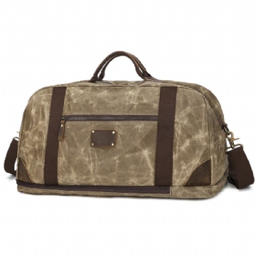 Vahattu Canvas Weekender Duffle Bag -reppu