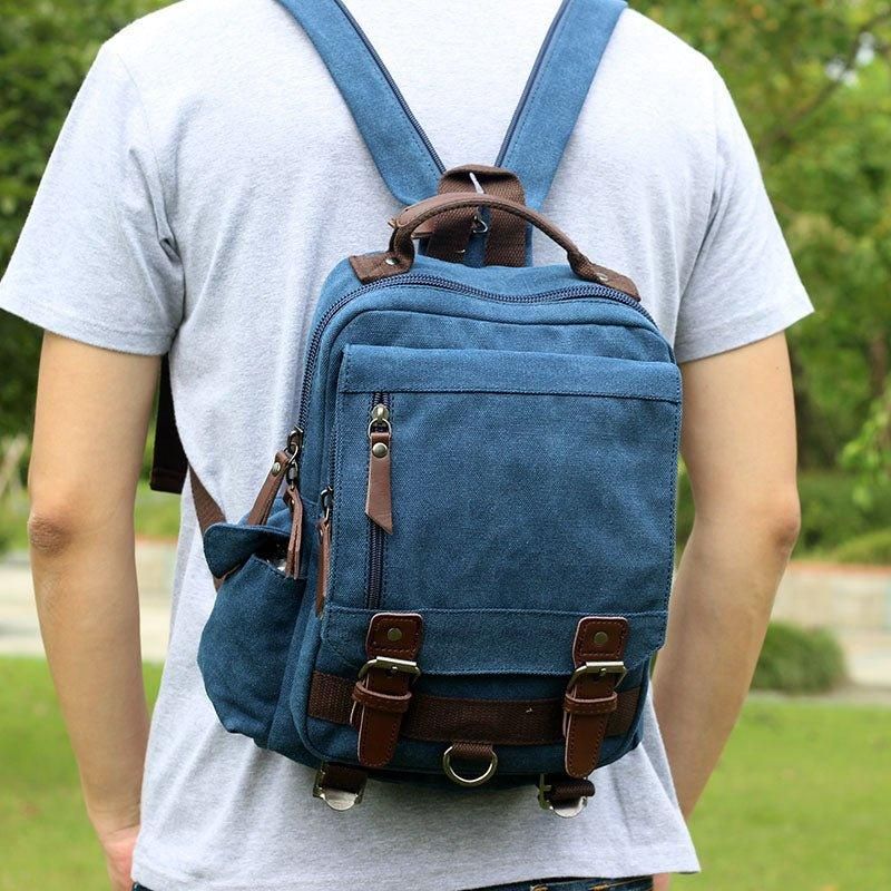 Vintage Canvas Messenger Sling -laukku