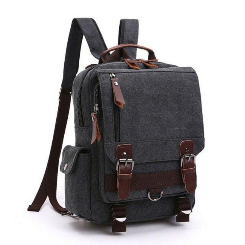 Vintage Canvas Messenger Sling -laukku