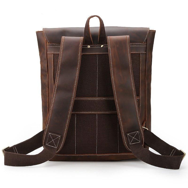 Vintage Genuine Leather College -reppumatka