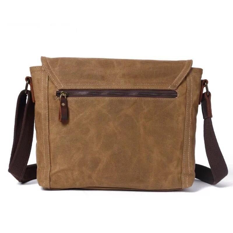 Vintage Messenger Bag Canvas Crossbody Miehille